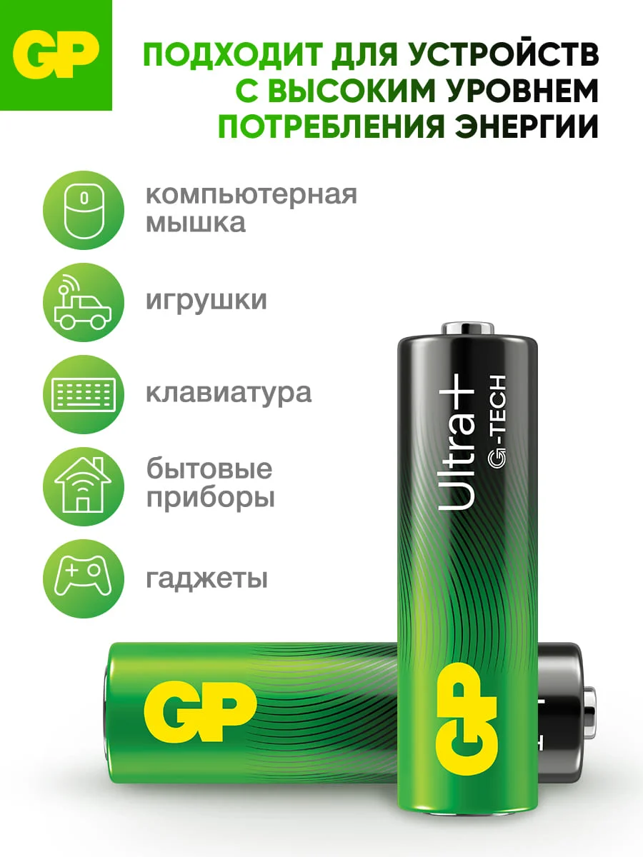 Батарейка GP 15AUPA21-2CRB12 96/768