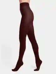 Коричневый колготки теплые хлопковые MONEjour Cotton 250 DEN