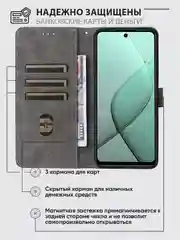 Чехол-книжка Tecno Spark 20 Pro (Техно Спарк 20 Про) с магнитной застежкой