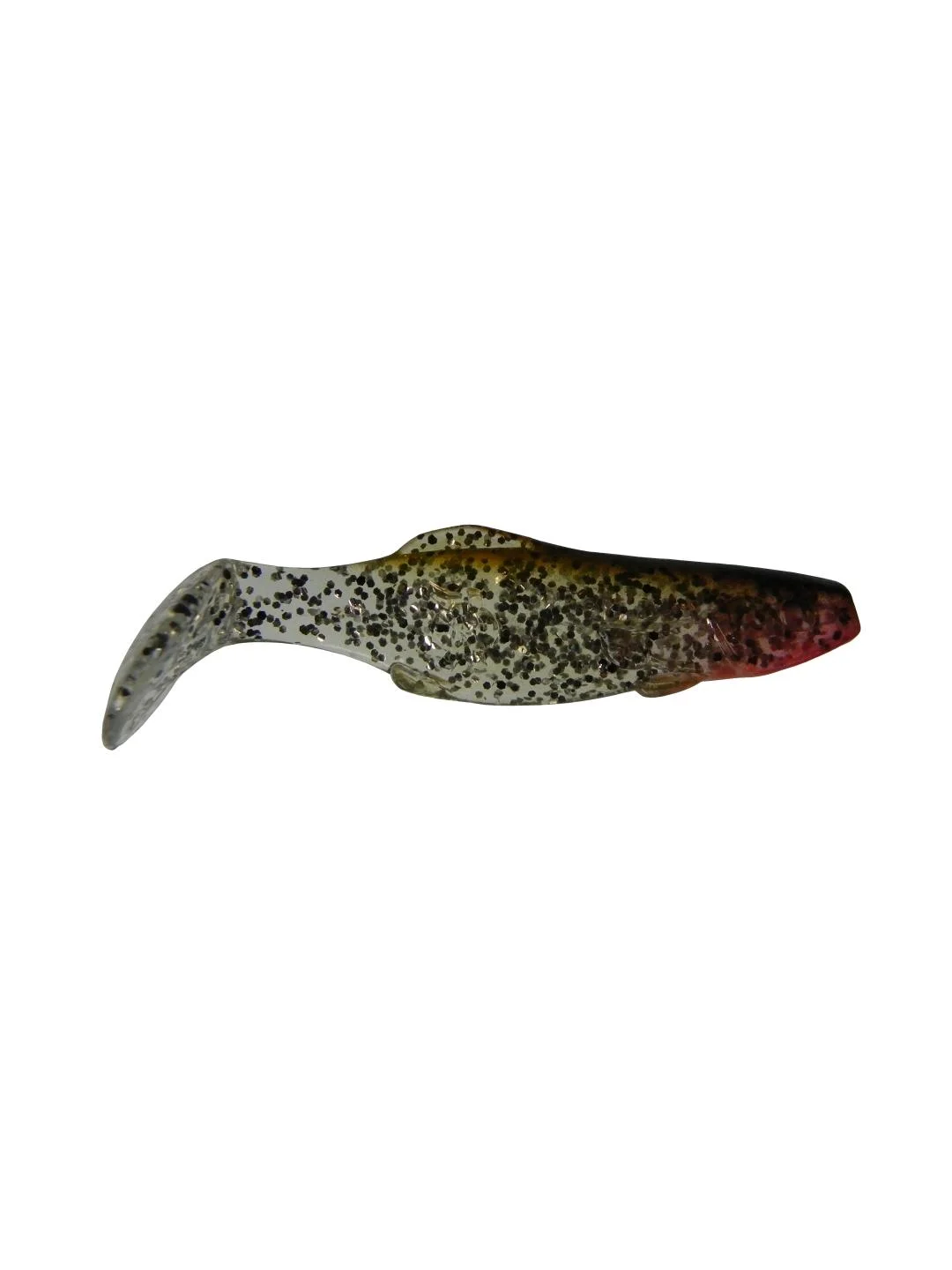 Серебряный силиконовая приманка из Сербии ORKA Shad 7 TB 5 штук