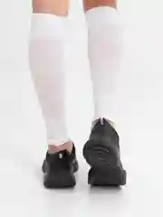 Белый гетры футбольные обрезанные