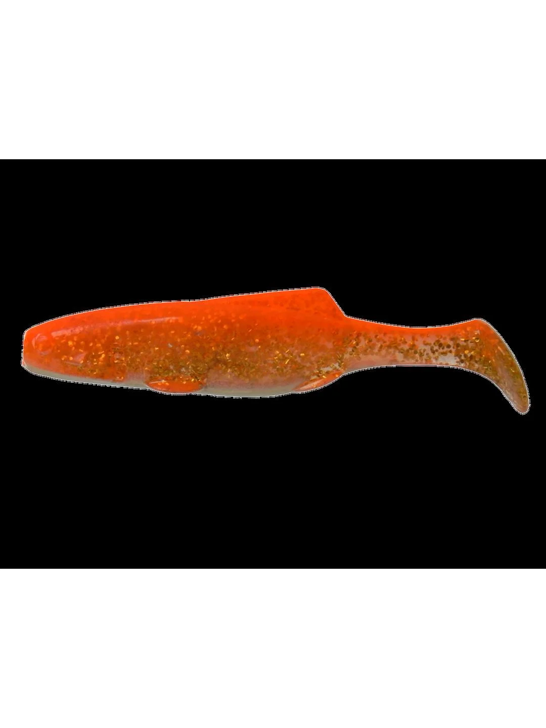 Коралловый меланж силиконовая приманка из Сербии ORKA SHAD 14 GR 3 штуки
