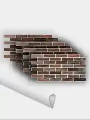 Набор 3D-панелей самоклеящ. 485*960 кирпич Брюгге с окант. профилем (4шт.)