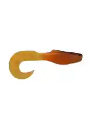 Оранжевый силиконовая приманка из Сербии ORKA SHAD TAIL 5.5 OB 5 штук