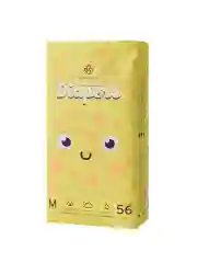 Подгузники детские одноразовые Супергрин Premium baby Diapers, размер M 6-11 кг, 56 штук