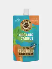Антиоксидантная маска для лица Planeta Organica ECO Organic carrot, 100 мл
