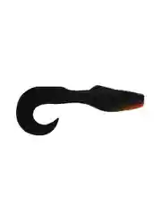 Черный силиконовая приманка из Сербии ORKA SHAD TAIL 5.5 B 5 штук