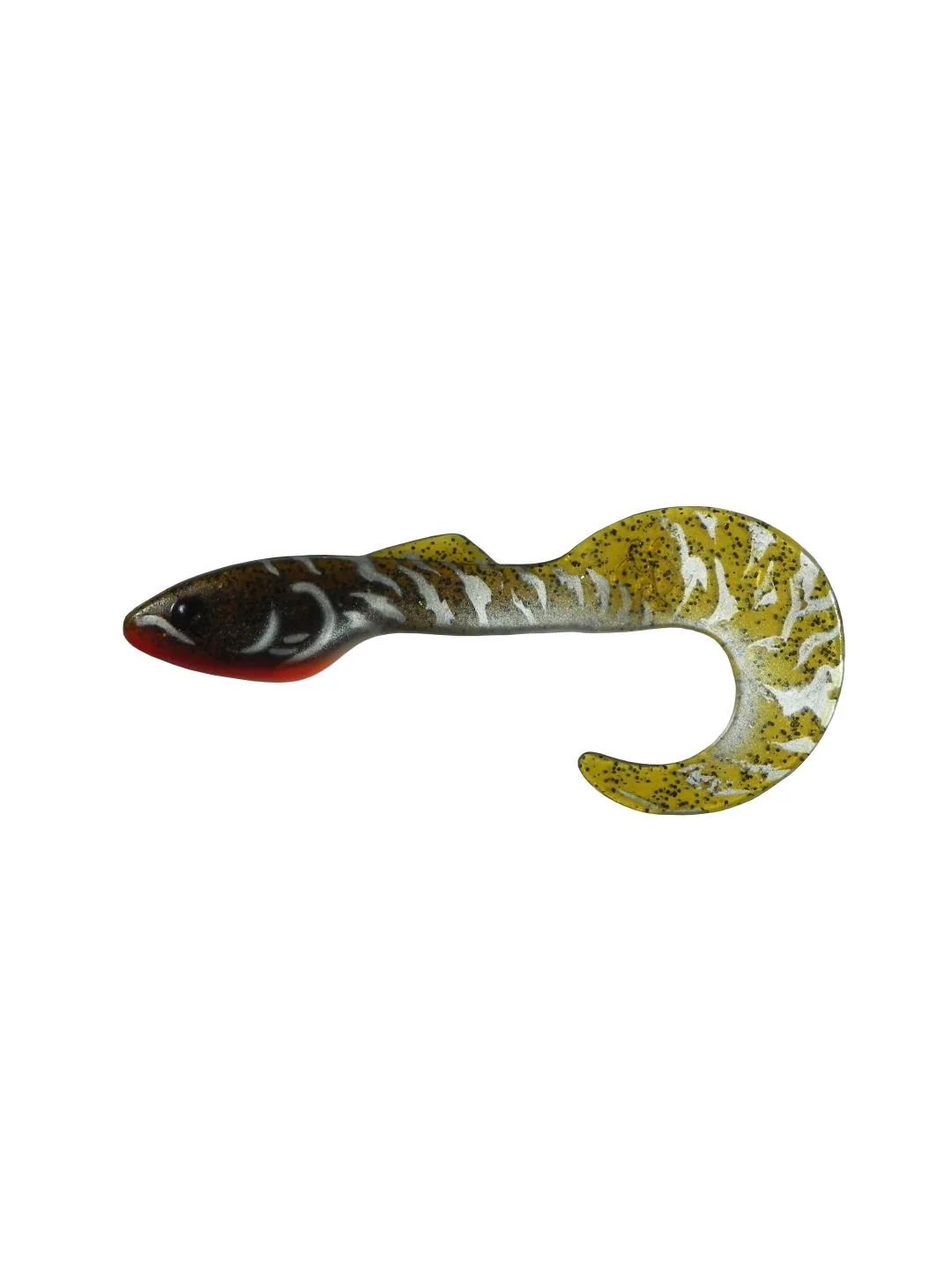 Бежевый меланж силиконовая приманка из Сербии ORKA Shad Tail 15 AZ10 5 штук