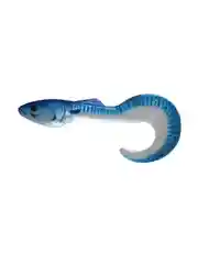 Синий силиконовая приманка из Сербии ORKA Shad Tail 15 SK04 5 штук
