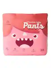 Подгузники трусики детские Супергрин Premium baby Pants, размер XL 13-18 кг, 38 штук