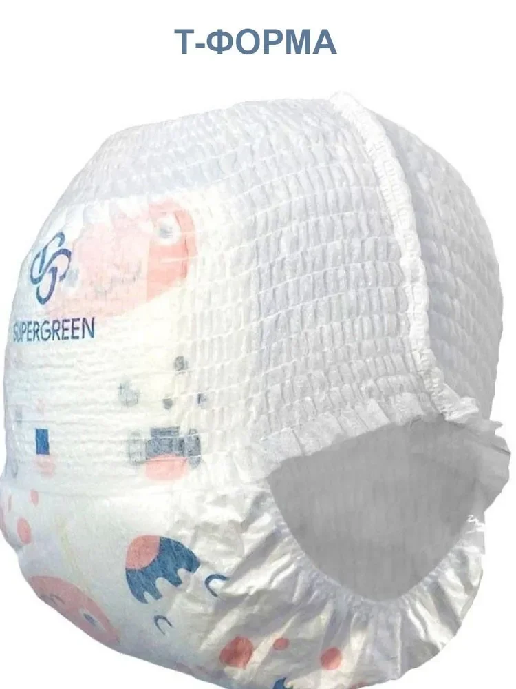 Коралловый подгузники-трусики Супергрин Premium XL размер, 13-18 кг, 76 штук (2 упаковки по 38 шт)