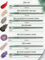 Набор кистей для макияжа, кисть для пудры, теней, румян, тонального крема, кисточки, 13 шт