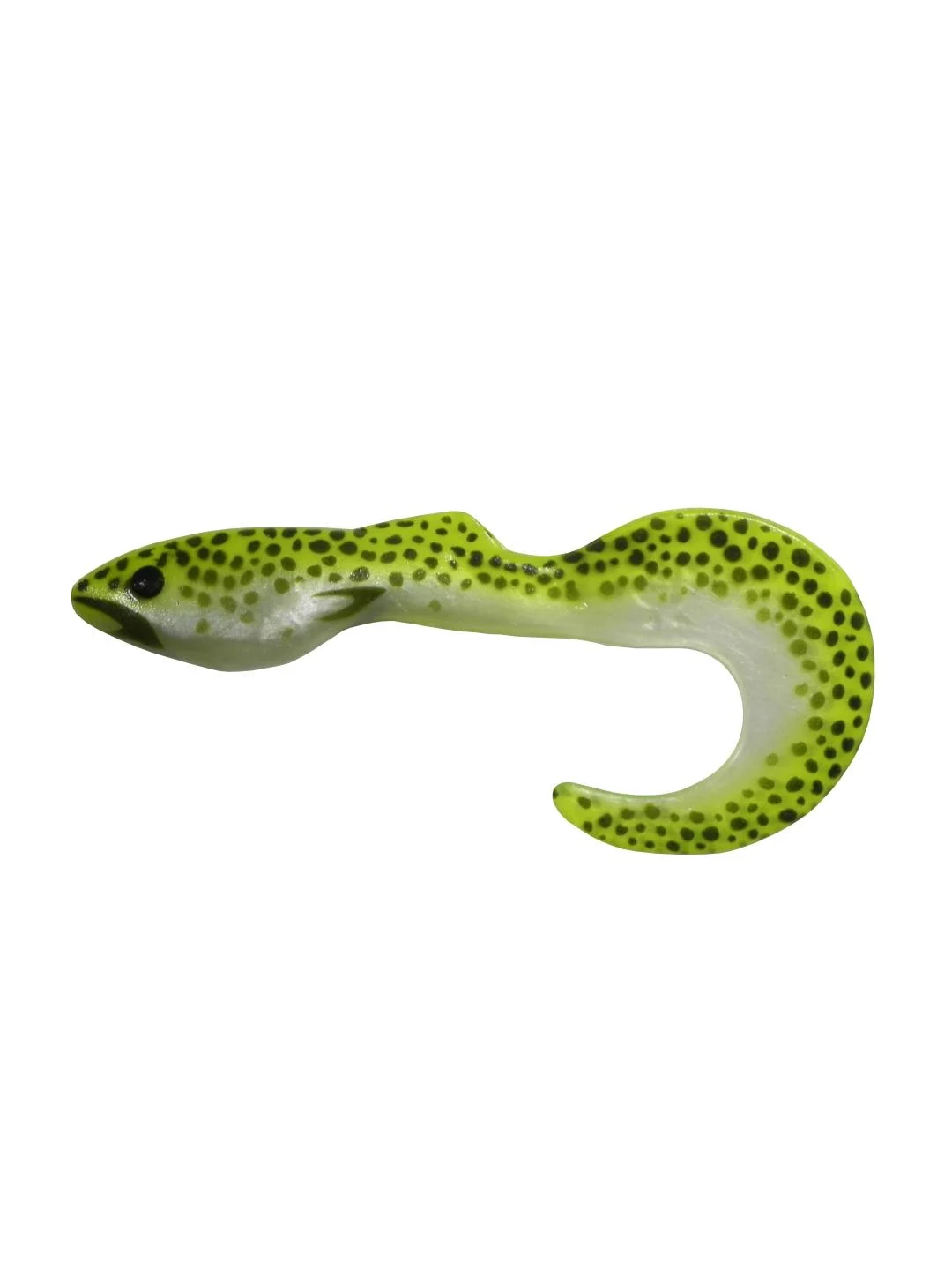 Лайм силиконовая приманка из Сербии ORKA Shad Tail 15 LP02 5 штук