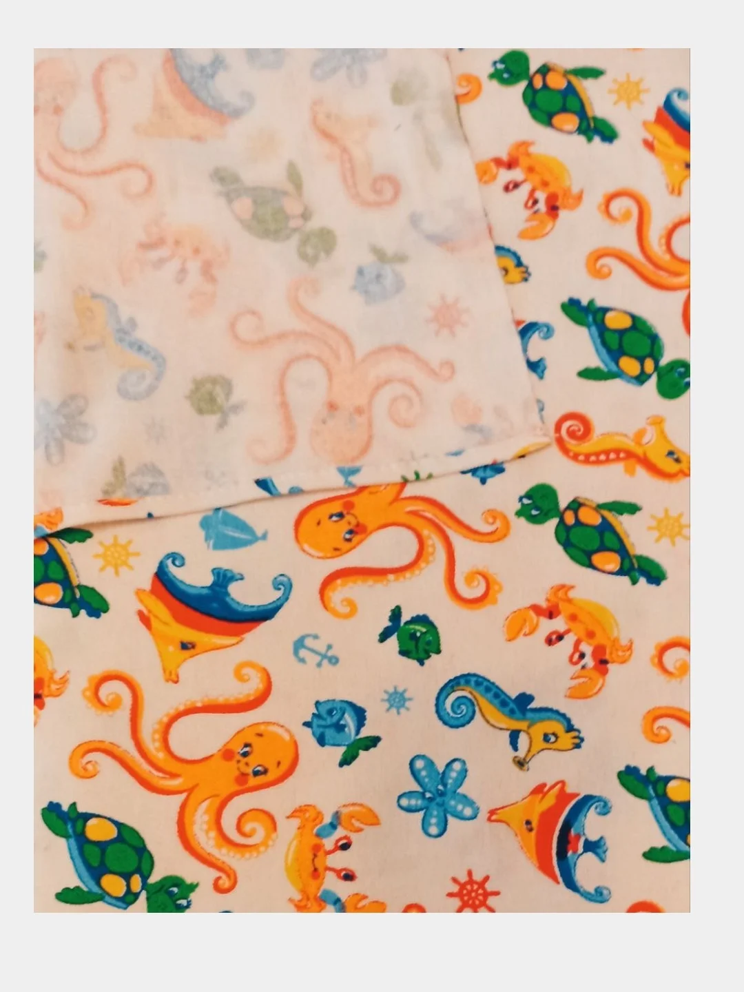 Пелёнка детская, фланелевая, хлопок, 75 х 120 см ( +/-3 см)