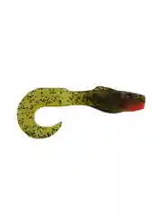 Хаки силиконовая приманка из Сербии ORKA SHAD TAIL 5.5 BR 5 штук
