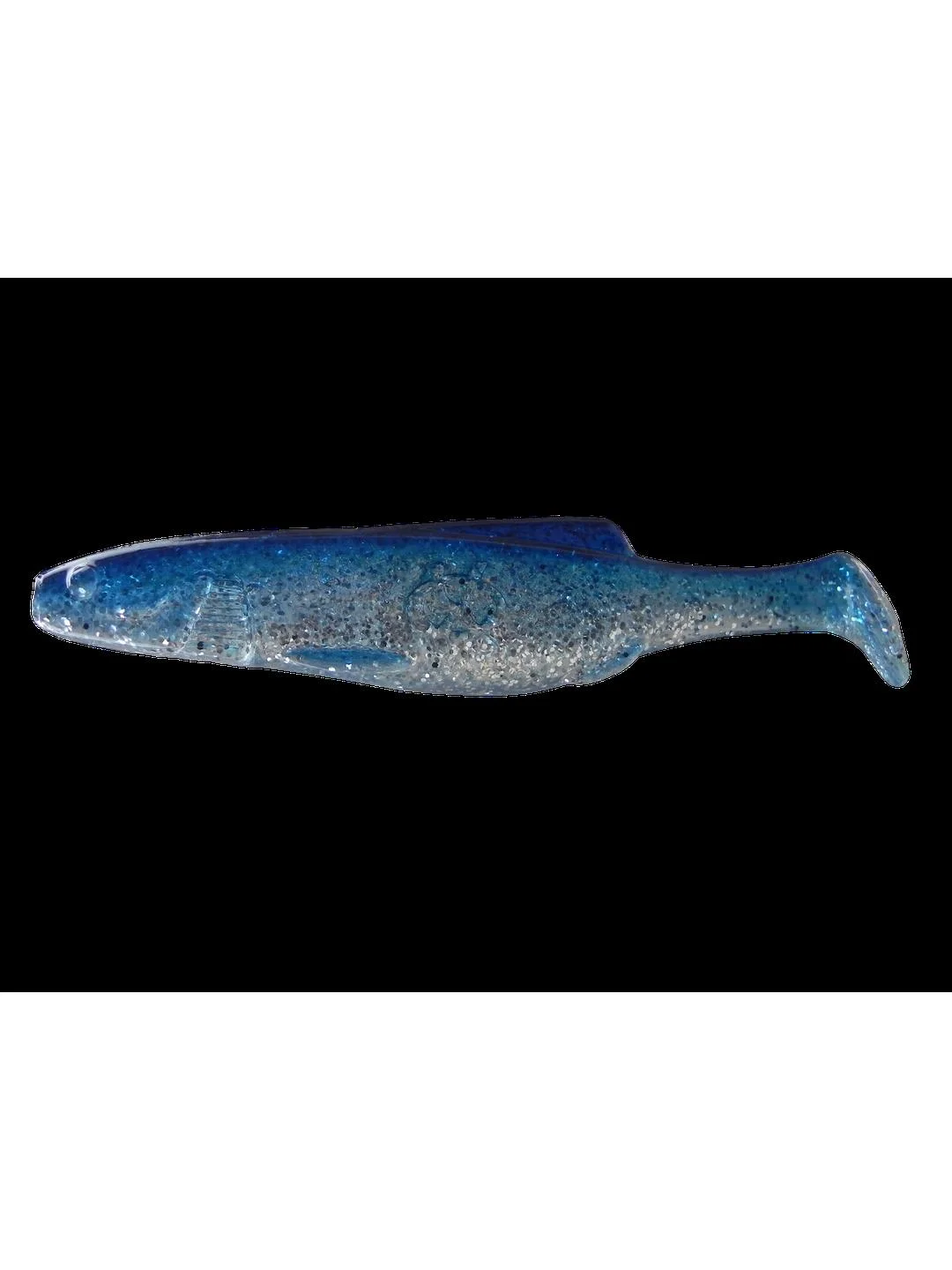 Темно-синий силиконовая приманка из Сербии ORKA SHAD 14 TBU 3 штуки