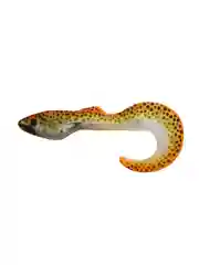 Оранжевый силиконовая приманка из Сербии ORKA SHAD TAIL 21 LP03 2 штуки