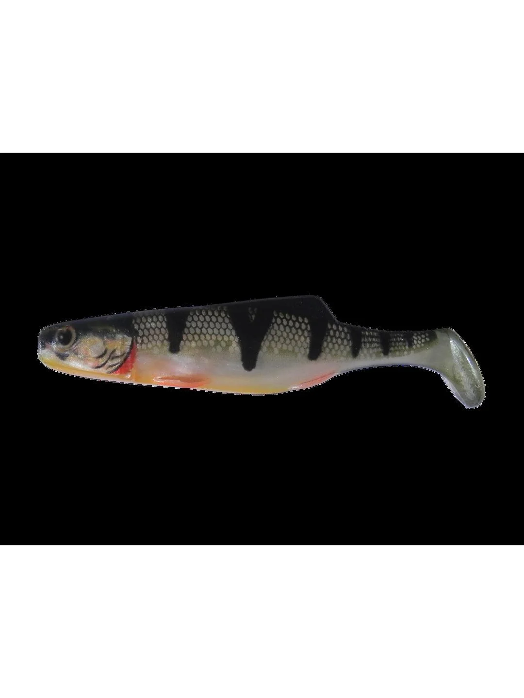 Угольный силиконовая приманка из Сербии ORKA SHAD 11 BA 5 штук