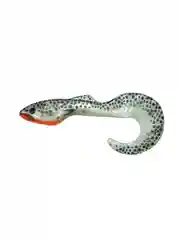 Белый силиконовая приманка из Сербии ORKA SHAD TAIL 21 LP01 2 штуки