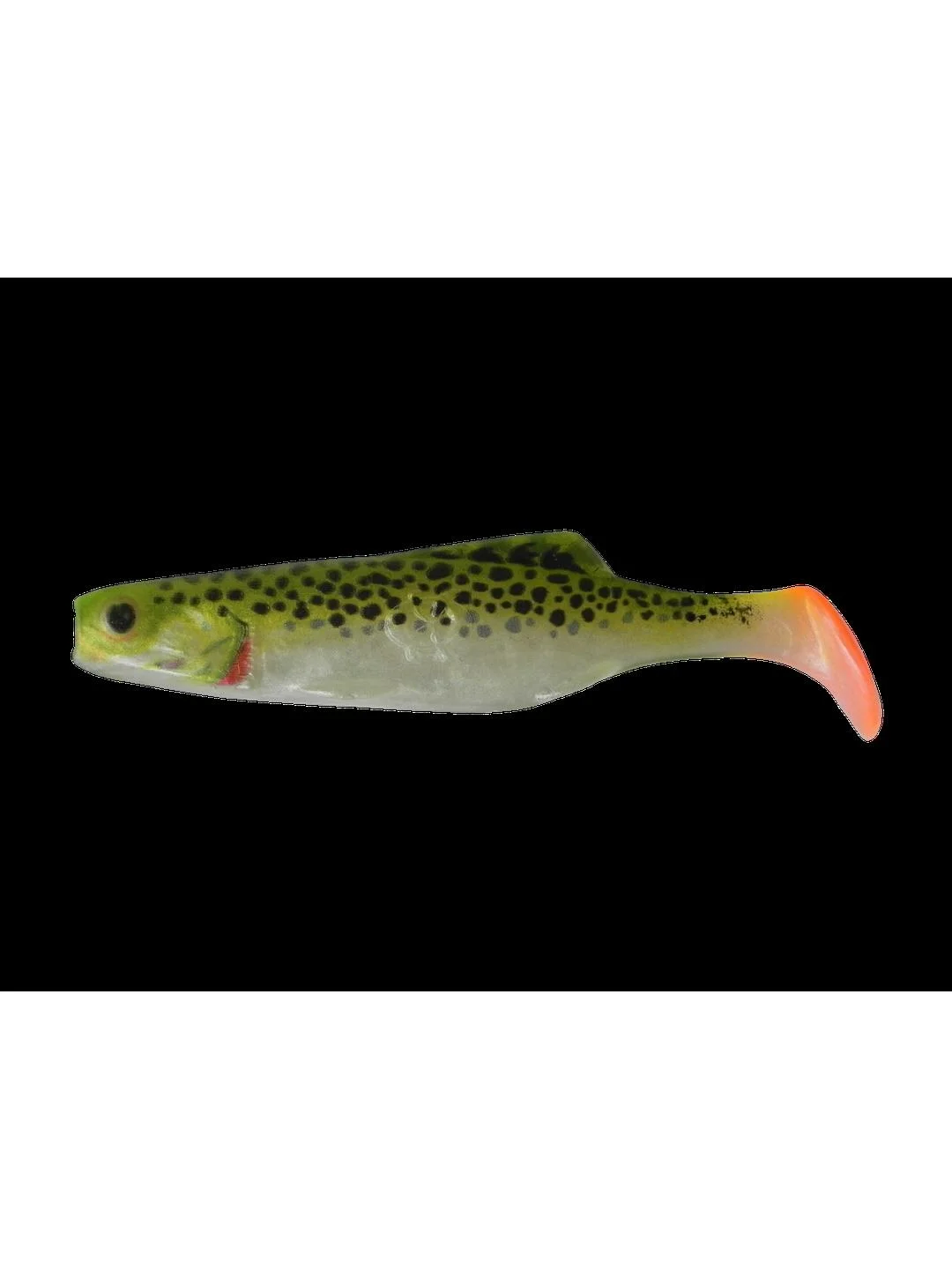 Салатовый силиконовая приманка из Сербии ORKA SHAD 11 LP02 5 штук
