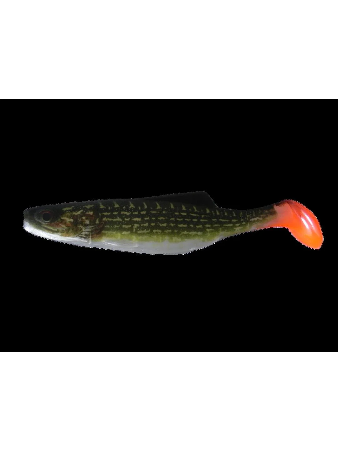 Зелёный хаки силиконовая приманка из Сербии ORKA SHAD 11 WPA 5 штук