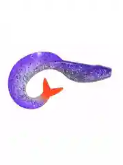 Фиолетовый силиконовая приманка из Сербии ORKA MERMAID 10 TV 5 штук