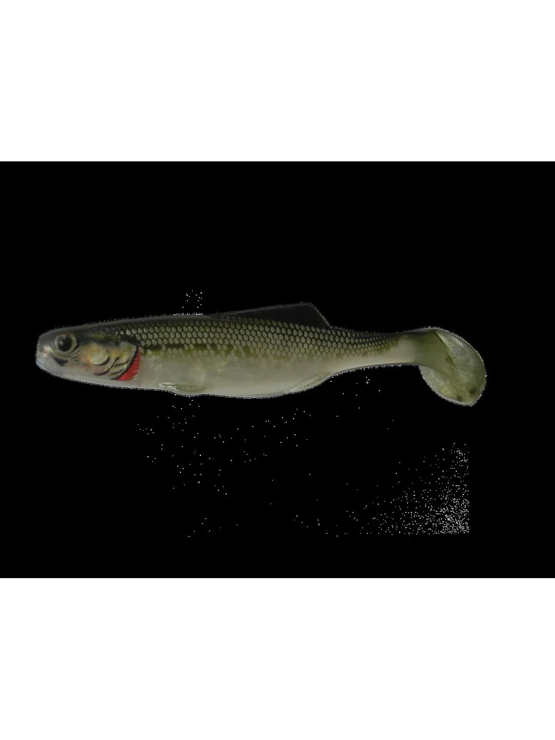 Бежевый меланж силиконовая приманка из Сербии ORKA SHAD 11 WB1 5 штук