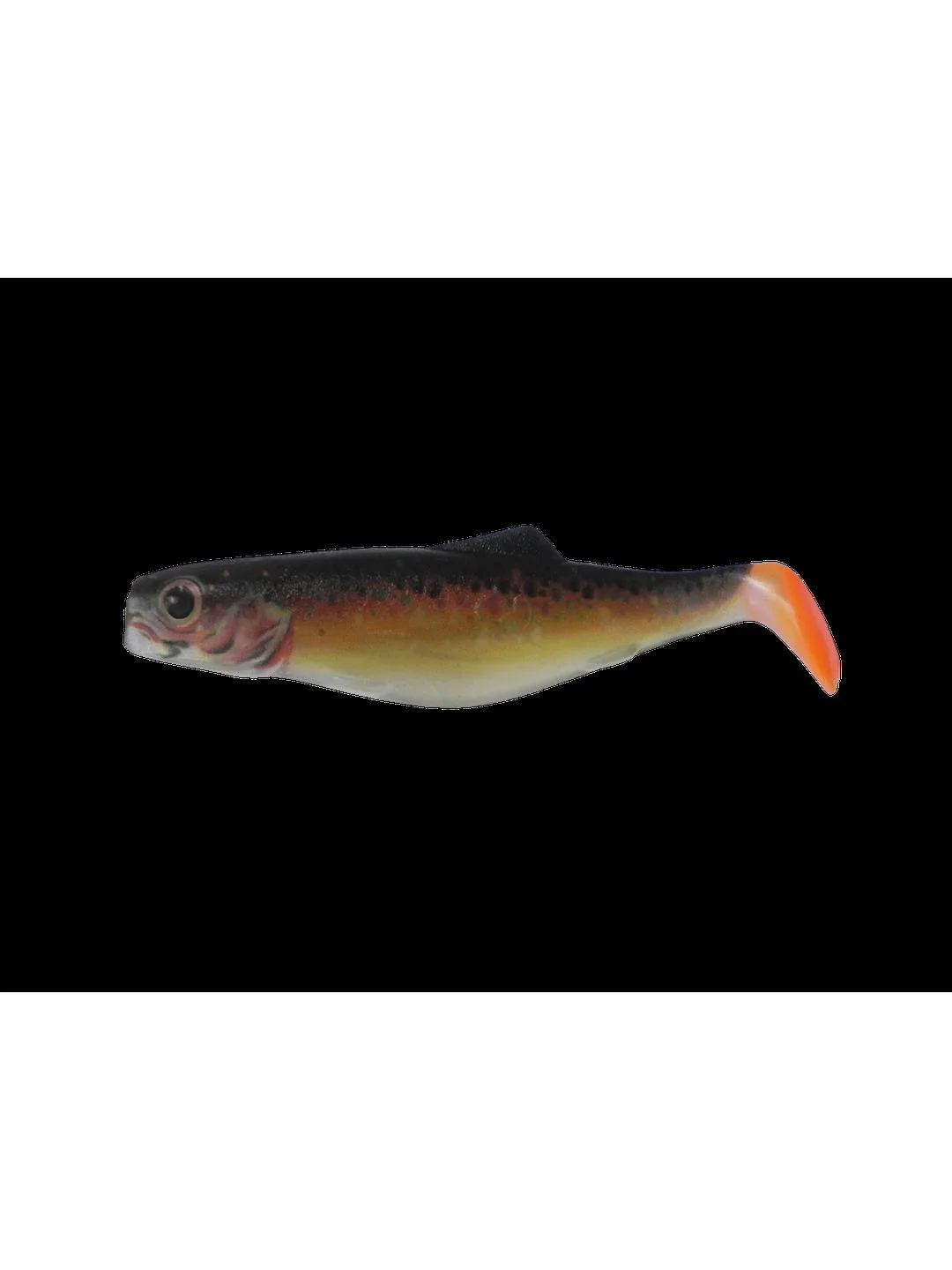 Угольный силиконовая приманка из Сербии ORKA SHAD 9 LP07 5 штук