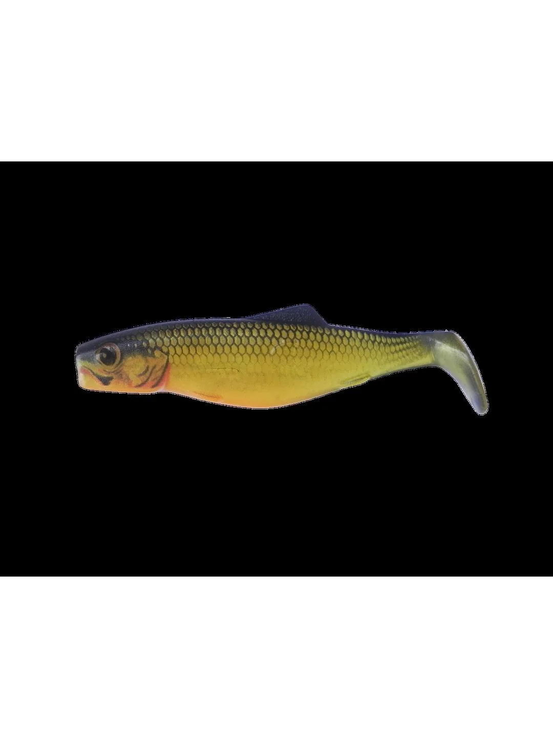 Золотой силиконовая приманка из Сербии ORKA SHAD 9 YB1 5 штук