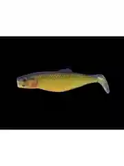 Золотой силиконовая приманка из Сербии ORKA SHAD 9 YB1 5 штук
