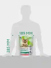 Сухой корм Perfect Fit Immunity для иммунитета кошек, говядина, семяна льна, голубика 580г