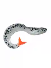 Белый силиконовая приманка из Сербии ORKA MERMAID 10 LP01 5 штук