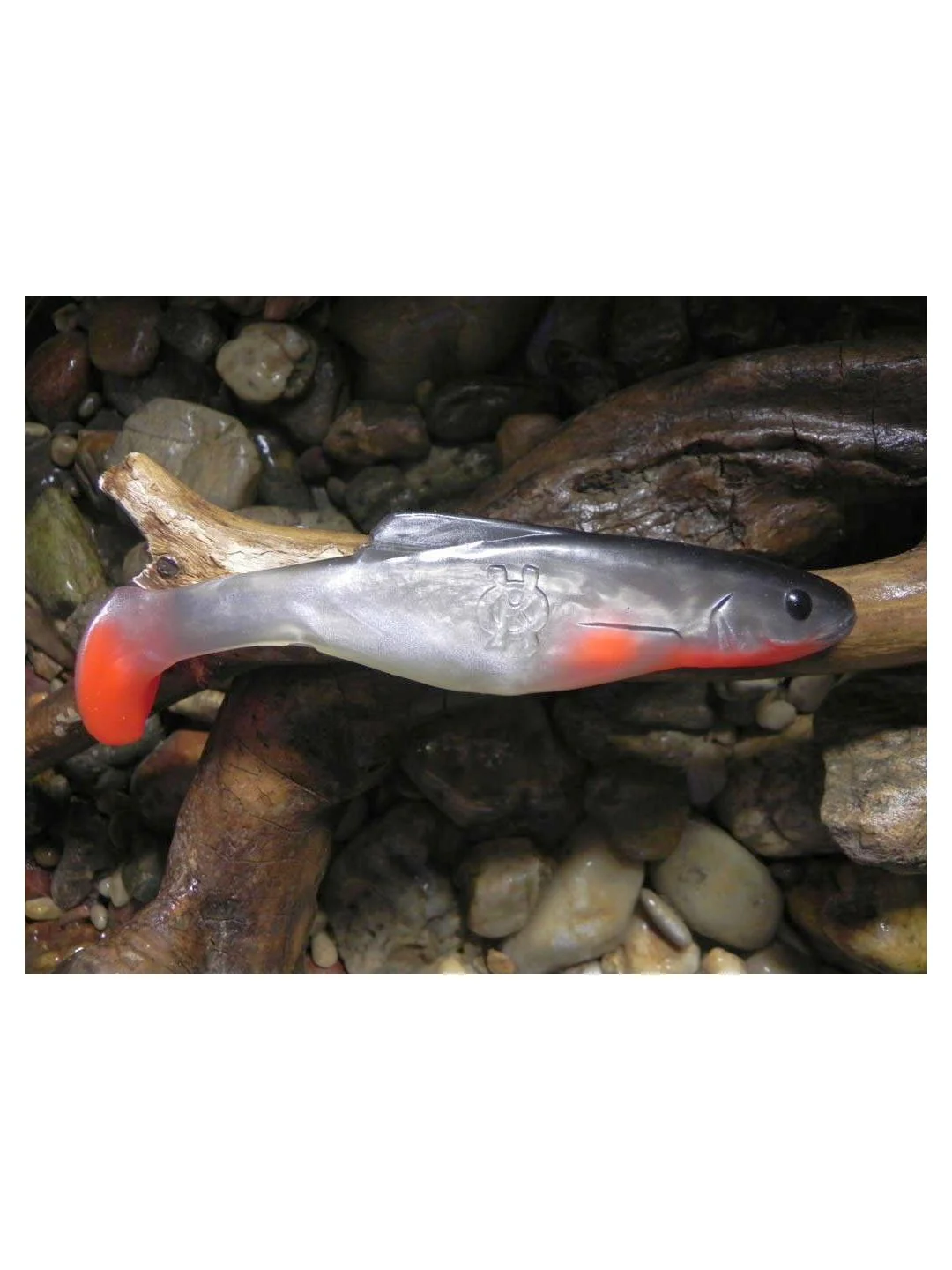 Серый силиконовая приманка из Сербии ORKA Shad 26 WB