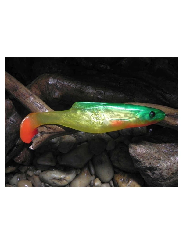 Силиконовая приманка из Сербии ORKA Shad 26 YG