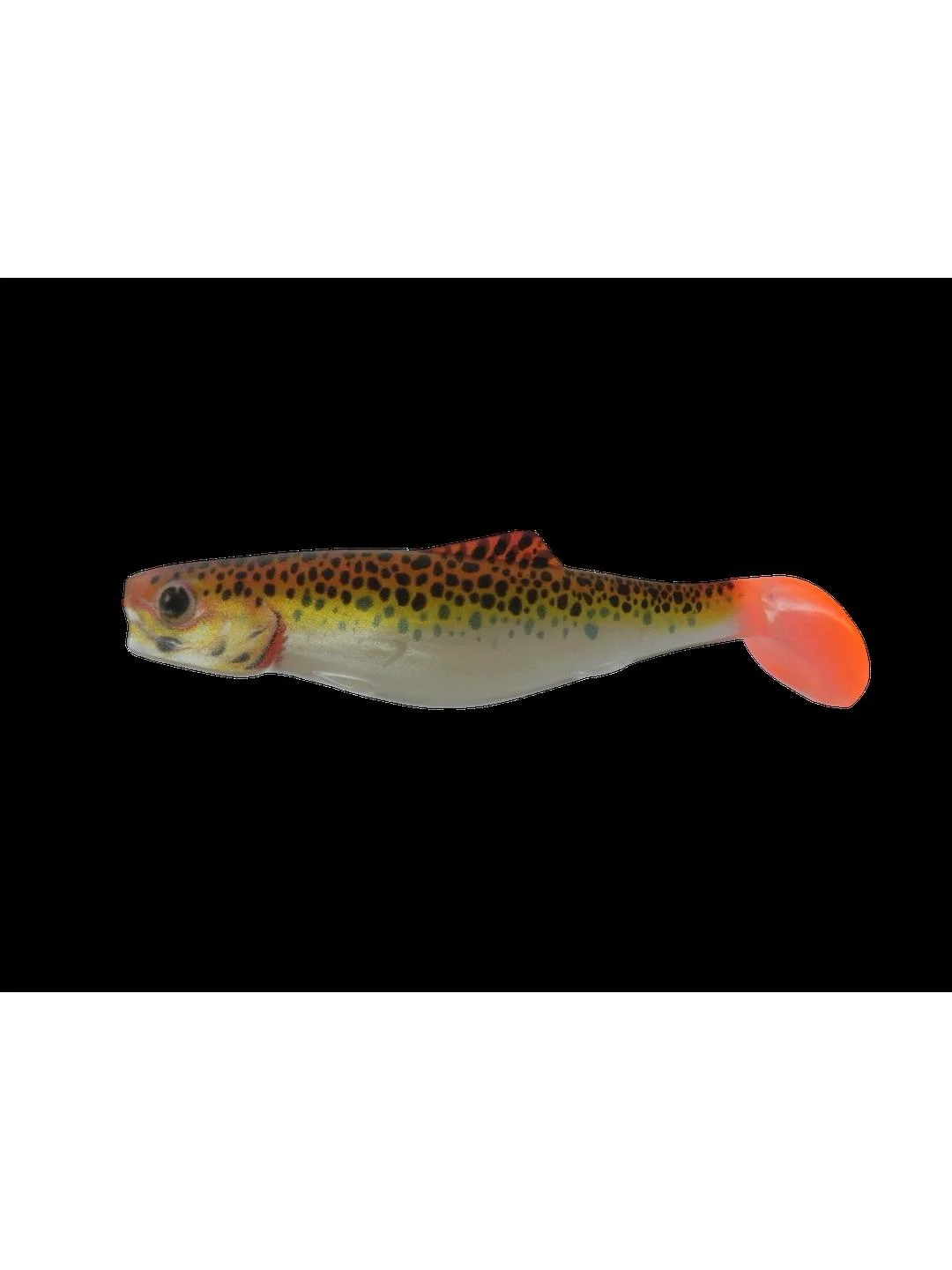 Оранжевый силиконовая приманка из Сербии ORKA SHAD 9 LP03 5 штук