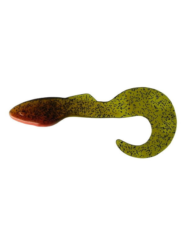 Силиконовая приманка из Сербии ORKA Shad Tail 21 BR 2 штуки