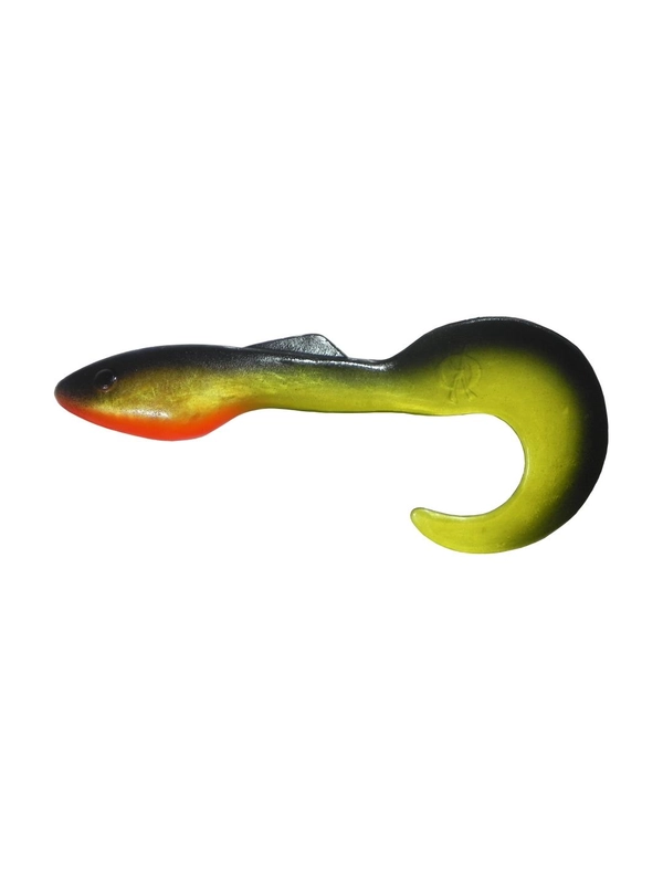 Силиконовая приманка из Сербии ORKA Shad Tail 21 YB 2 штуки