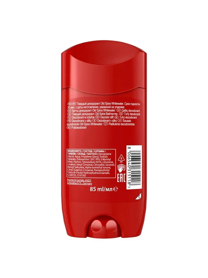 OLD SPICE мужской дезодорант стик WhiteWater 85мл
