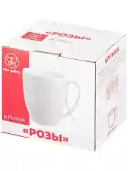 Кружка 300 мл Elan Gallery Розы, 11х8х9,5 см