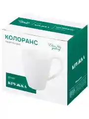 Кружка 350 мл Elan Gallery Колоранс белая