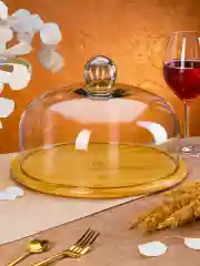 Блюдо сервировочное с крышкой 29,2х29,2х19,5 см