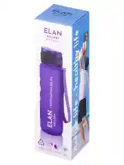 Бутылка для воды 500 мл Elan Gallery Style Matte, с углублениями для пальцев, лаванда