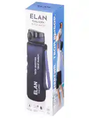 Бутылка для воды 1000 мл Elan Gallery Style Matte с углубл. для пальцев темно-синяя