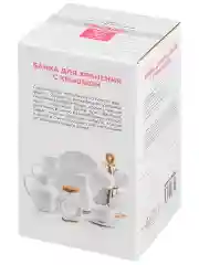 Банка для хранения с крышкой "Шелк", 1,2 л
