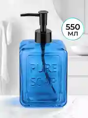 Диспенсер с дозатором "Синий", 550 мл