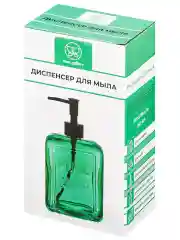 Диспенсер с дозатором "Зеленый", 550 мл