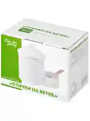 Банка для соли "Птички на ветке" 15,5x10x14,5 см, 500 мл