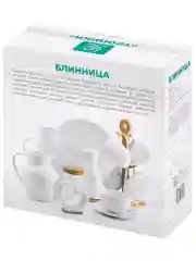 Блинница с крышкой "Тропики", 23х23х9,5 см
