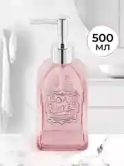 Диспенсер с дозатором "Розовый", 500 мл