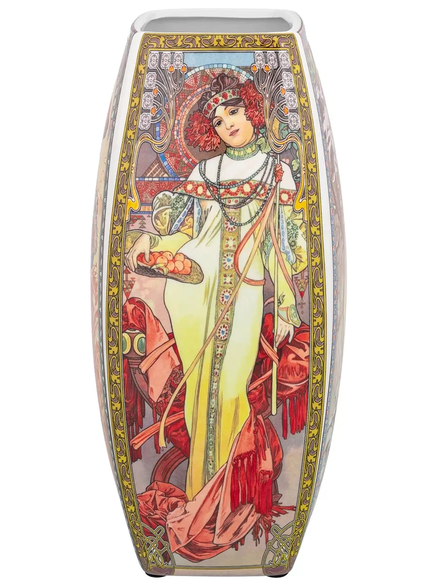 Ваза для цветов "Времена года", 11,5x11,5x25 см, 2 л